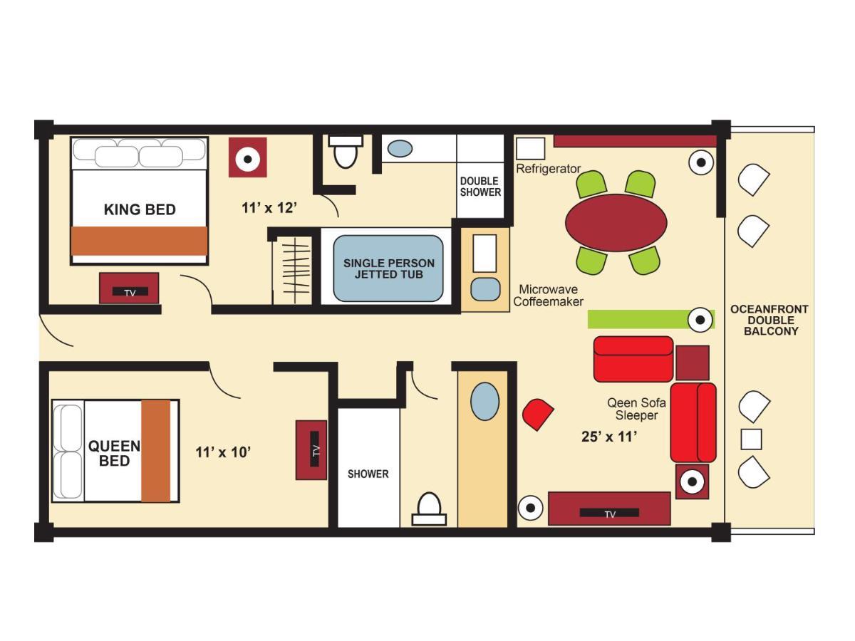 Two Bedroom Suite Hot Tub Oceanfront