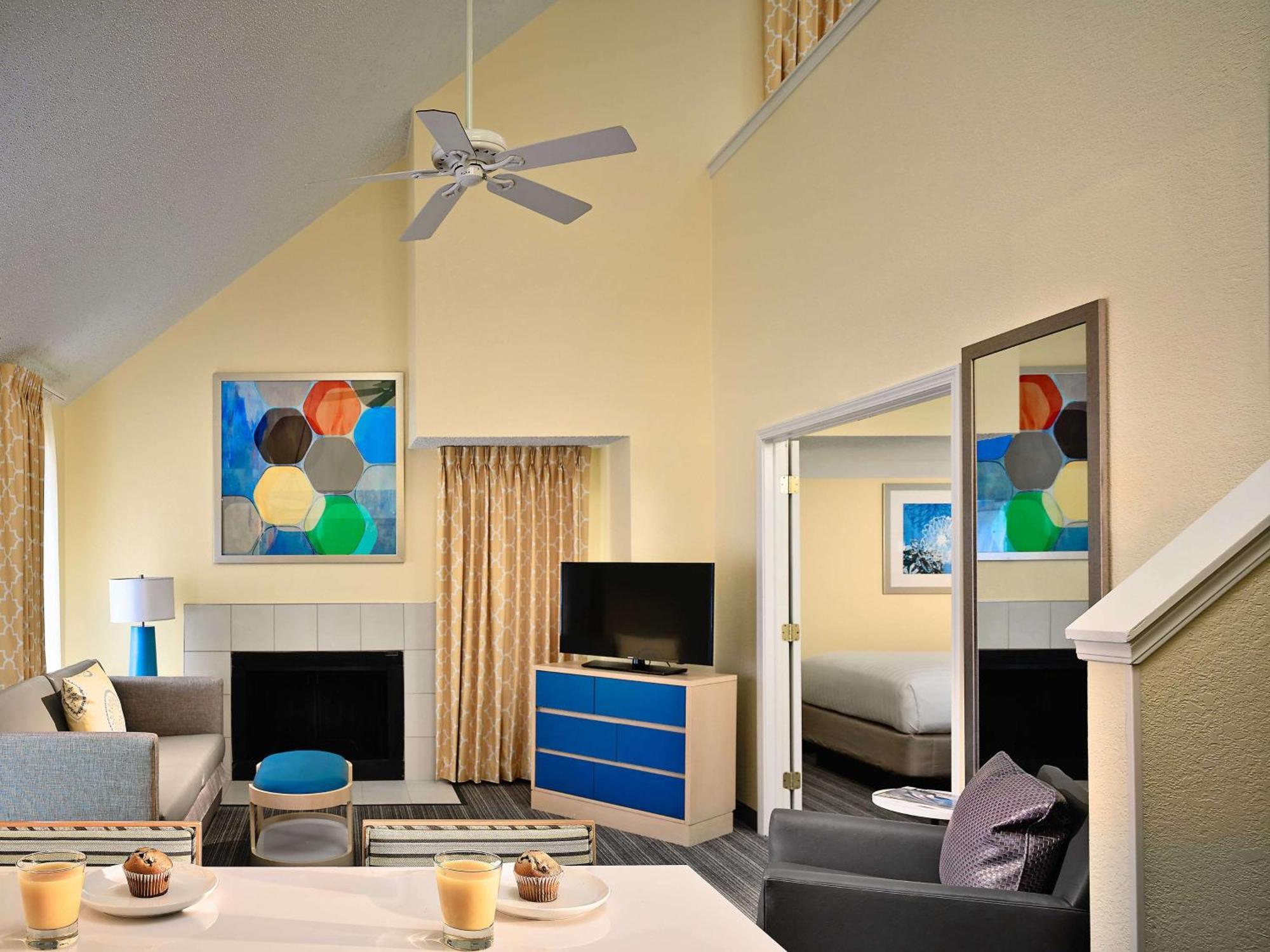 Two Bedroom King Loft Suite Fireplace