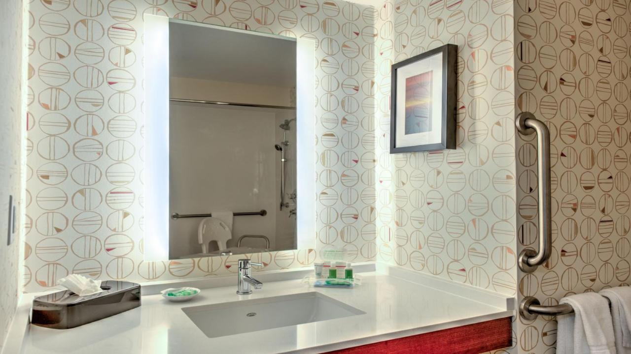 Standard King Room Mobility Accessible Roll Shower
