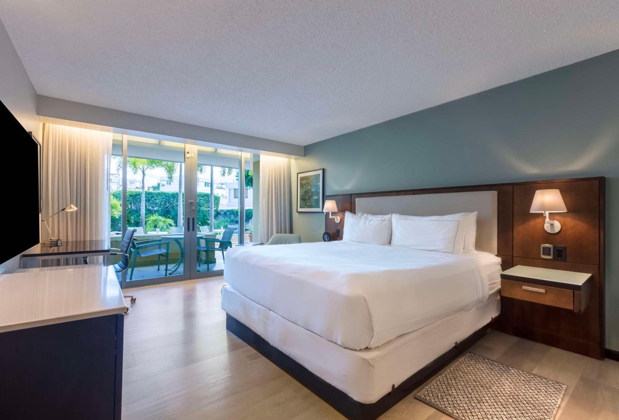 King Room with Balcony and Garden View