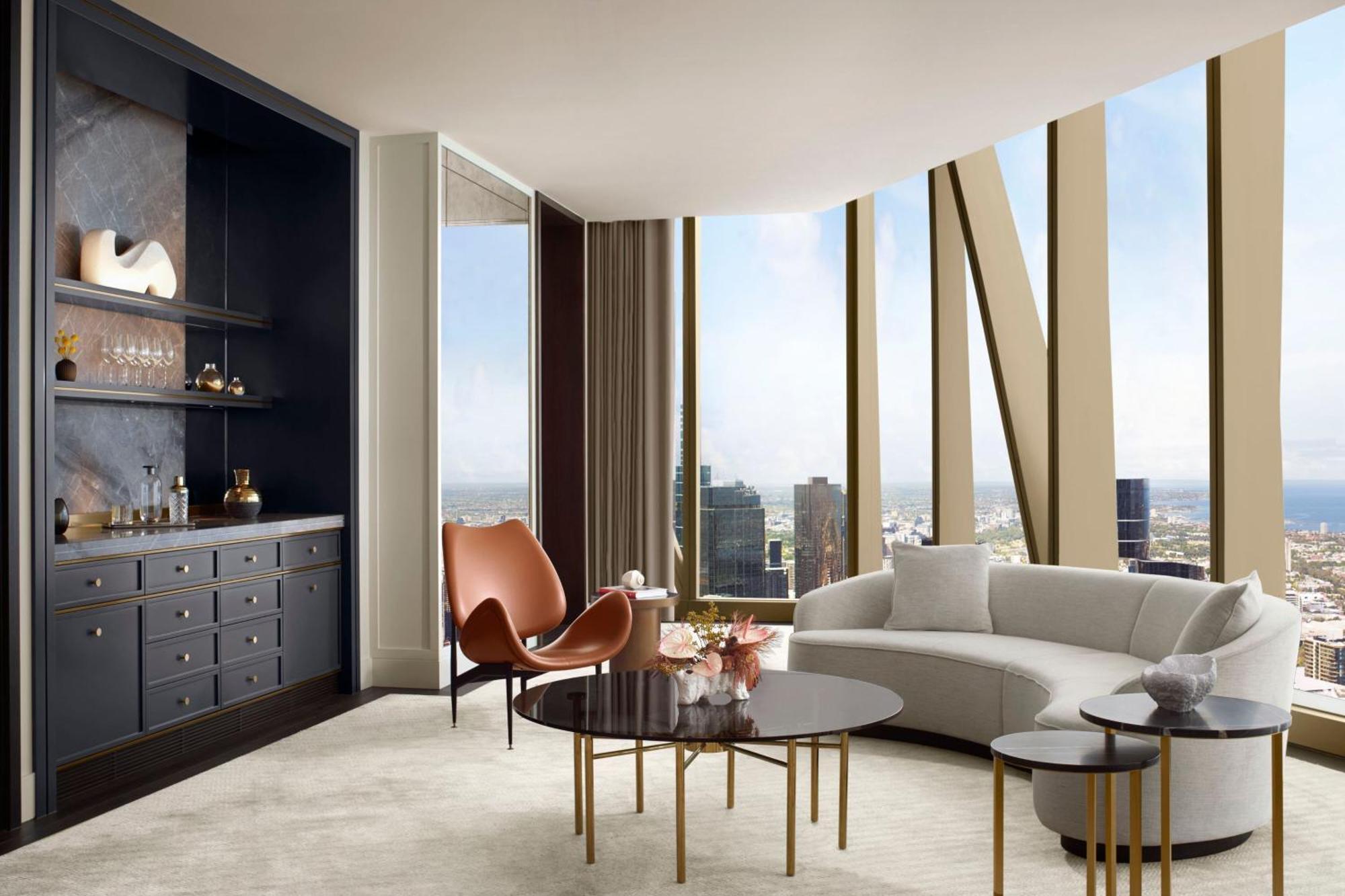 The Ritz-Carlton Suite, Bay View, 1 Bedroom, 1 King Bed, Study, Seperate Living & Dining, Club Access, Half Board