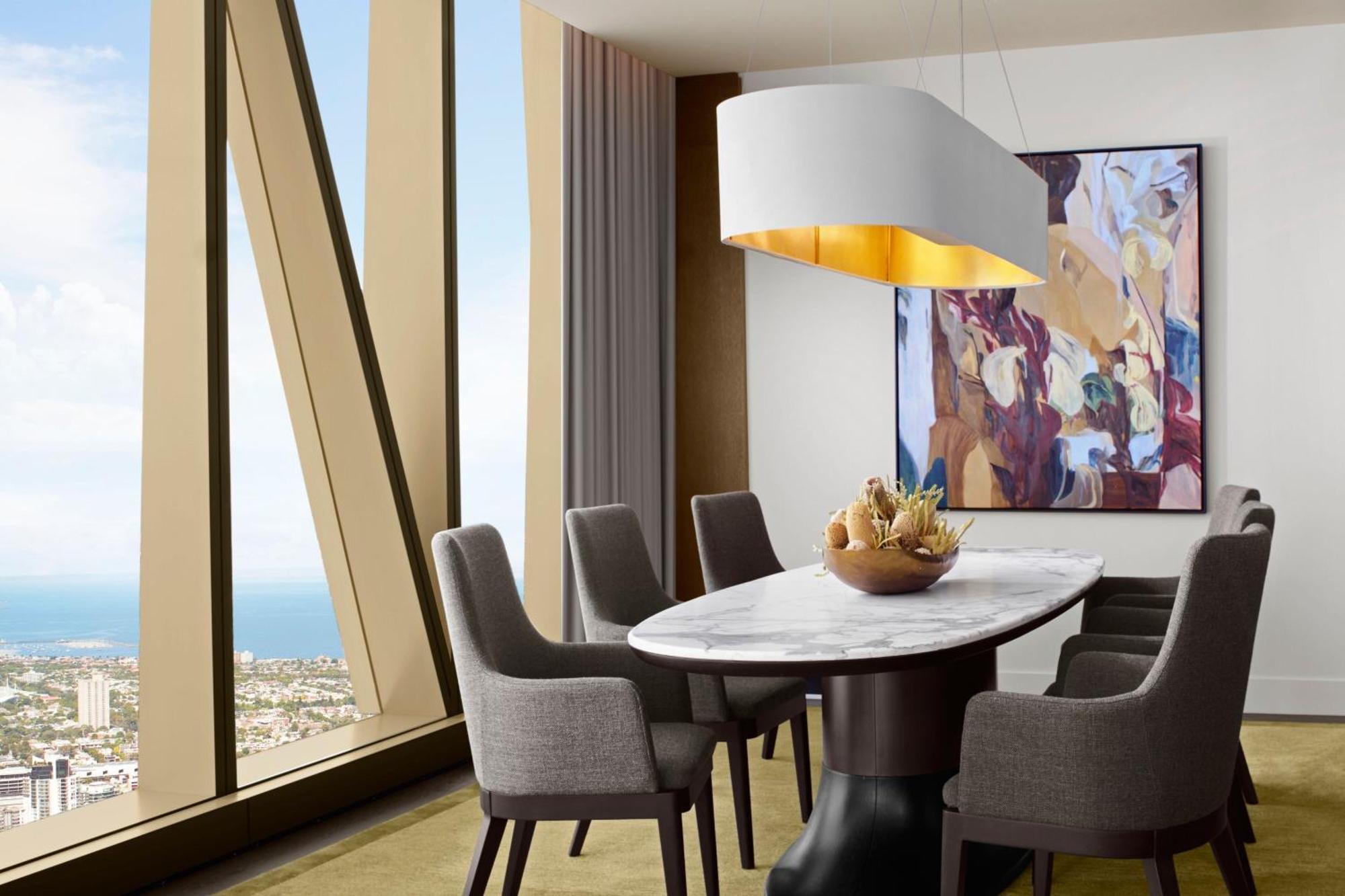 Yarra Suite, Bay View, 1 Bedroom, 1 King Bed, Study Club Access, Half-Board