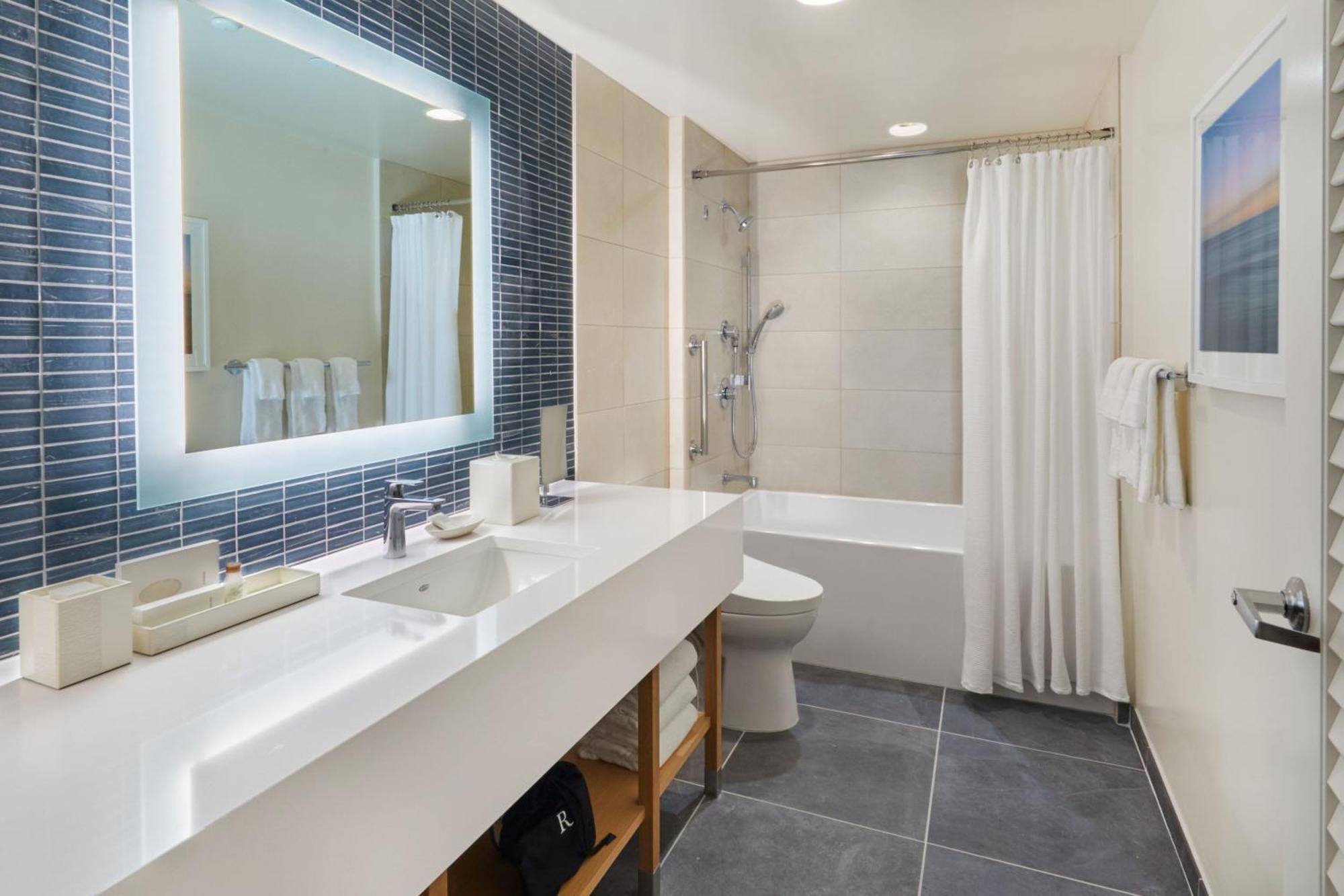One-Bedroom King Suite Sofa Bed Mountain View Hearing Accessible