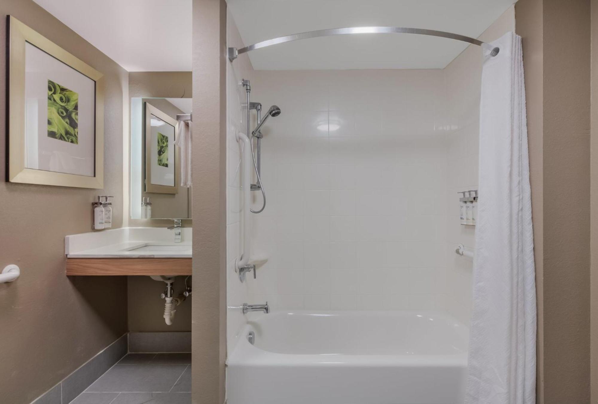 Studio Queen Suite Accessible Tub