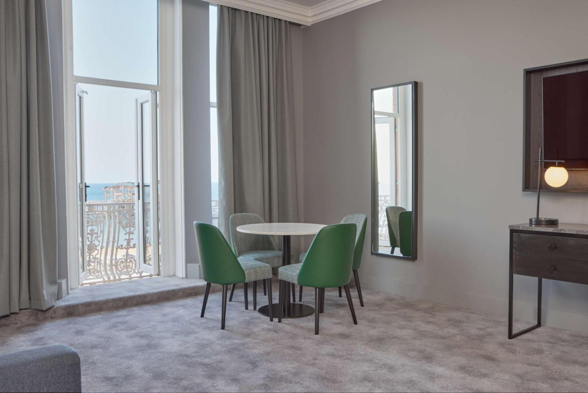 One-Bedroom King Suite with Balcony and View