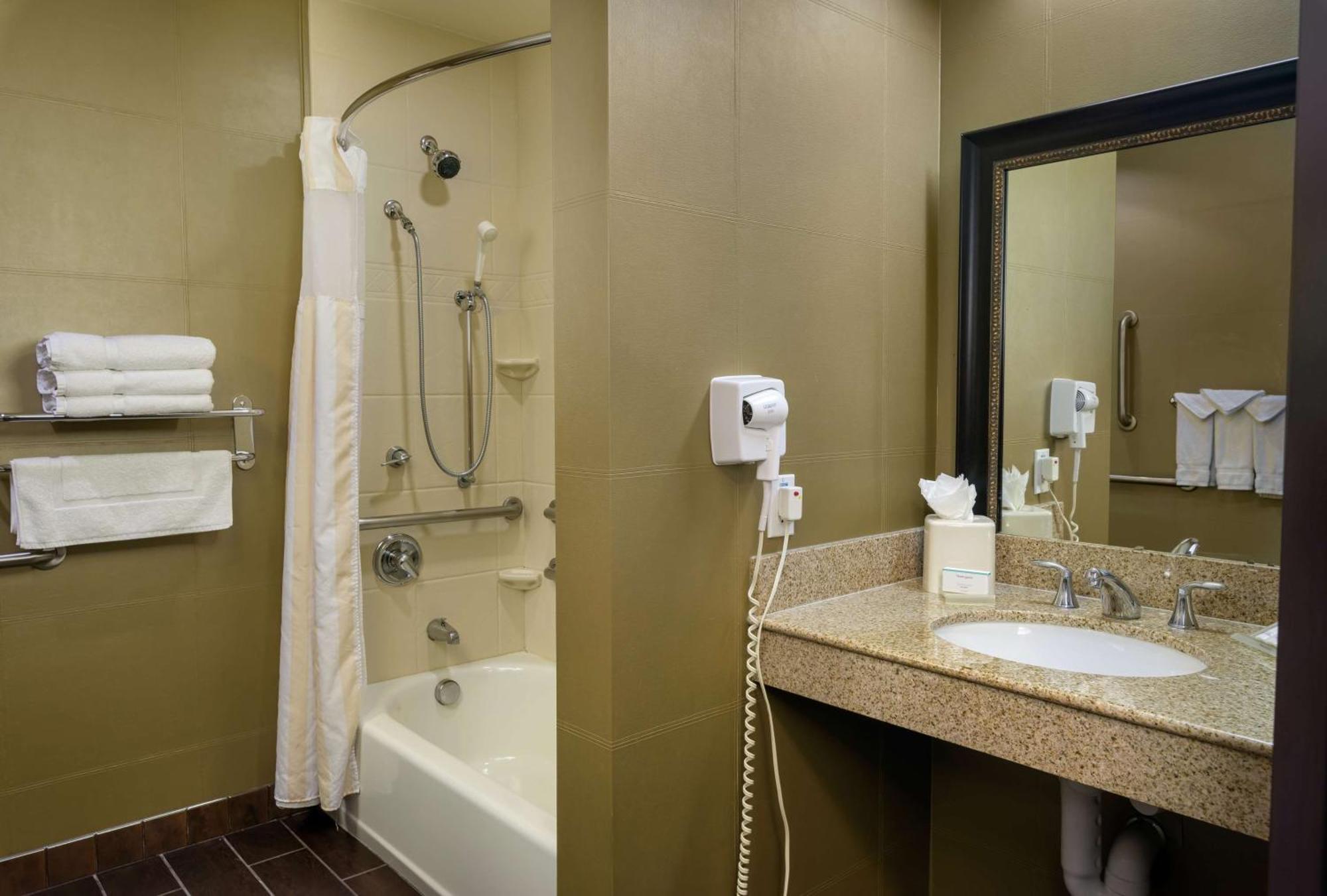 King Room Bath Tub Mobility Access
