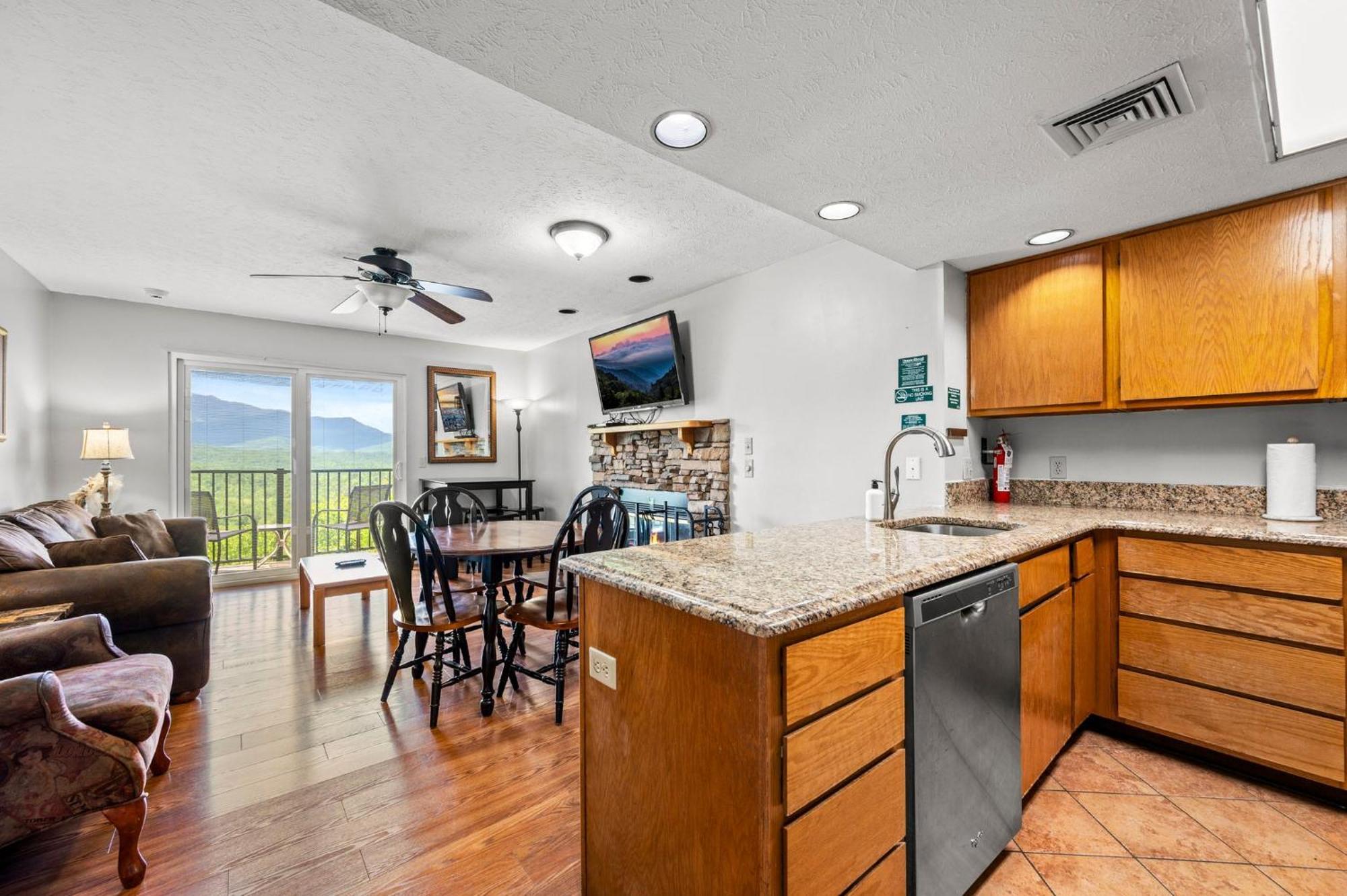 Apartment with Mountain View