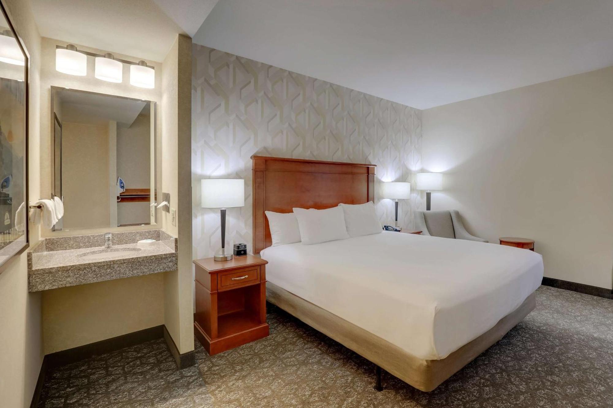 Deluxe King Room Accessible Roll Shower