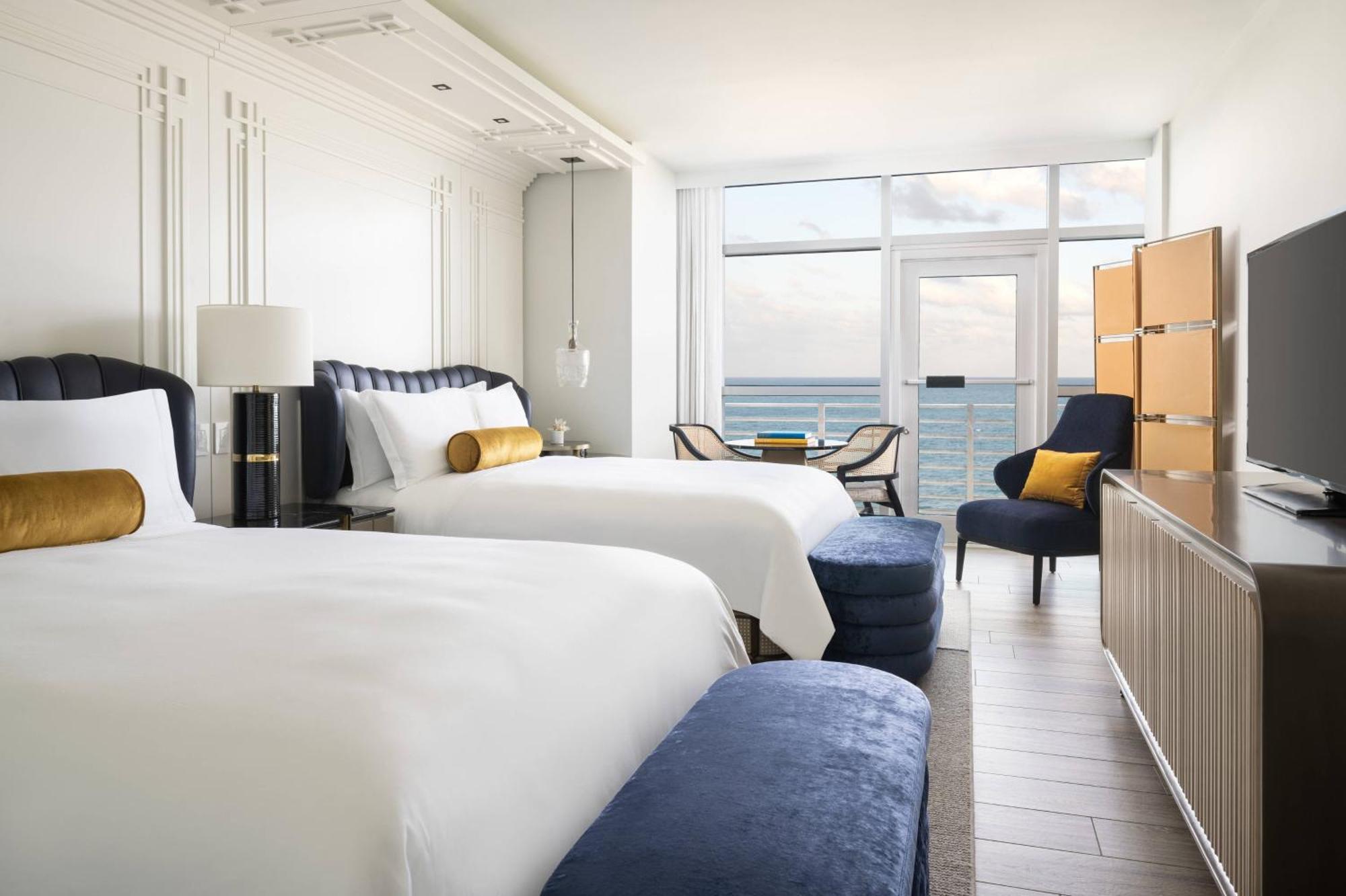 Ocean View Room with 2 Double Beds