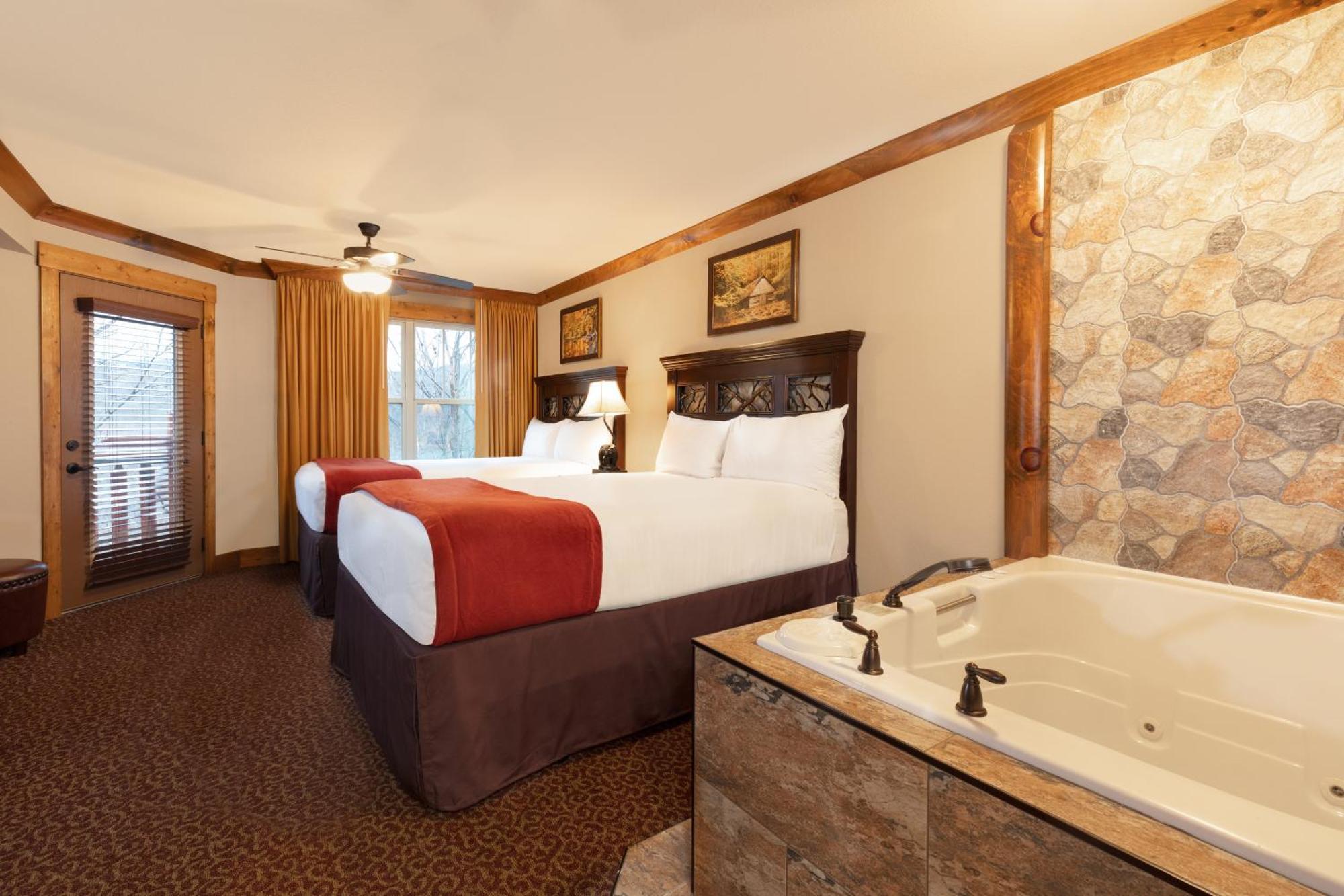One Bedroom Deluxe Two Double Beds Villa