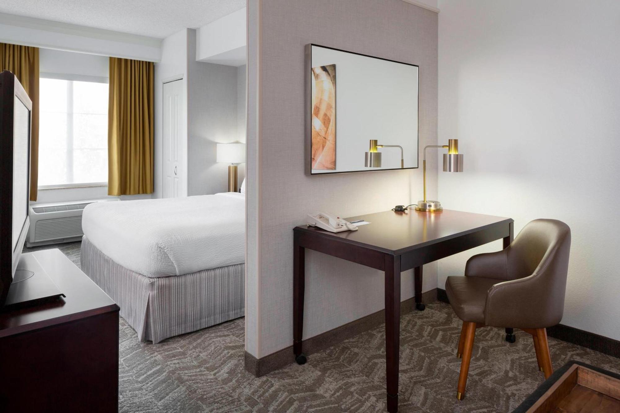 King Suite with Trundle Sofa - Hearing Accessible