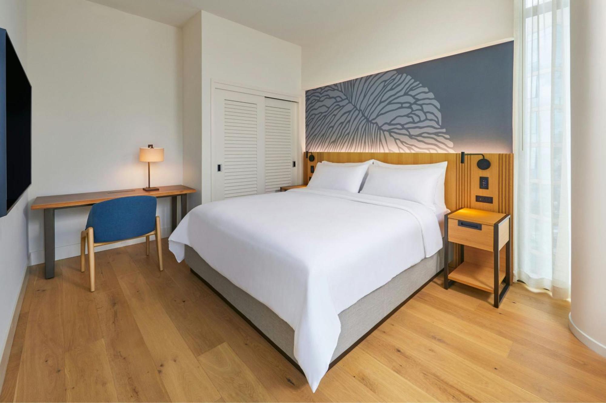 One-Bedroom King Suite Sofa Bed Mountain View Hearing Accessible