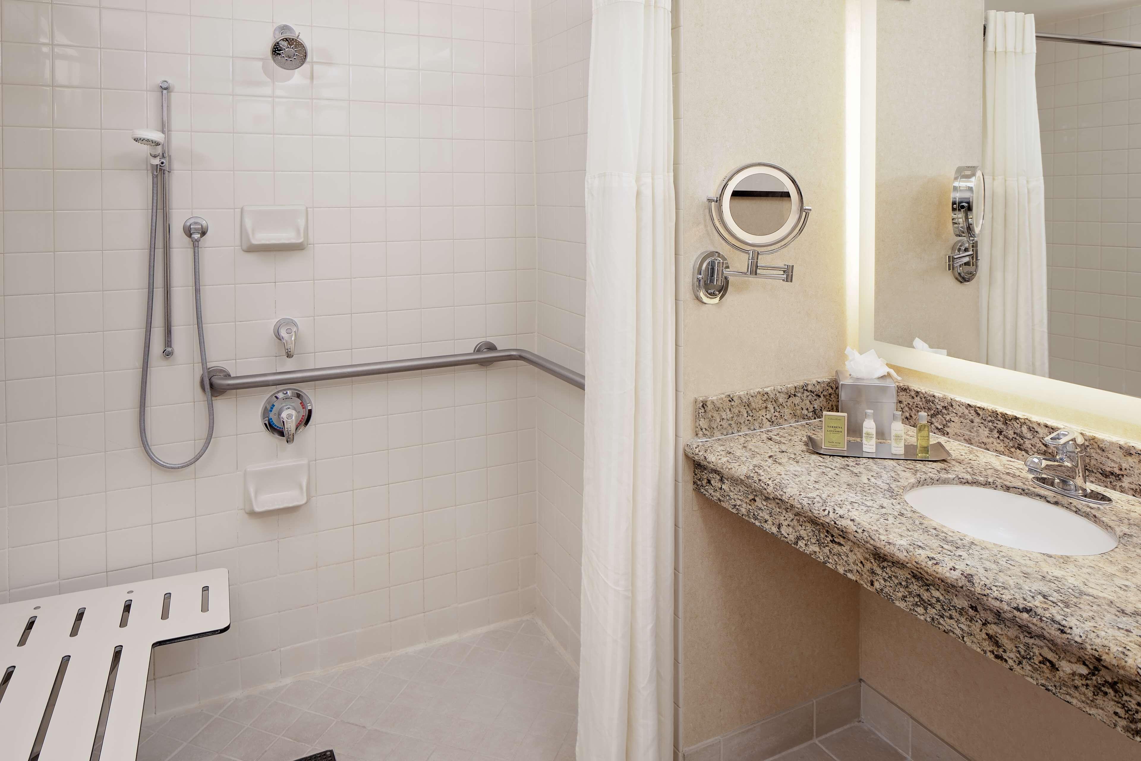 King Room Roll Shower Mobility Hearing Accessible or Non-Smoking