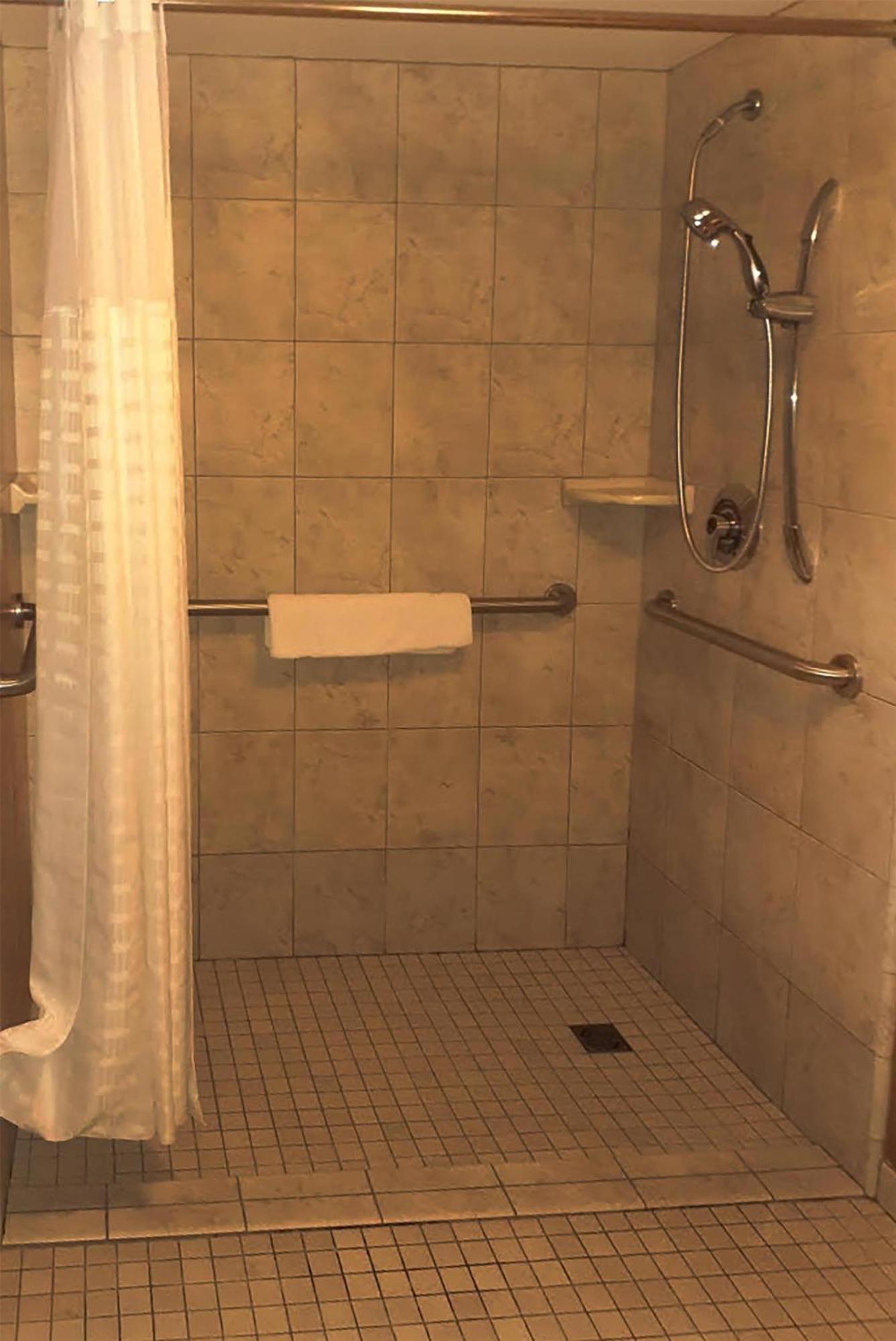Standard King Room Roll Shower Accessible or Non-Smoking