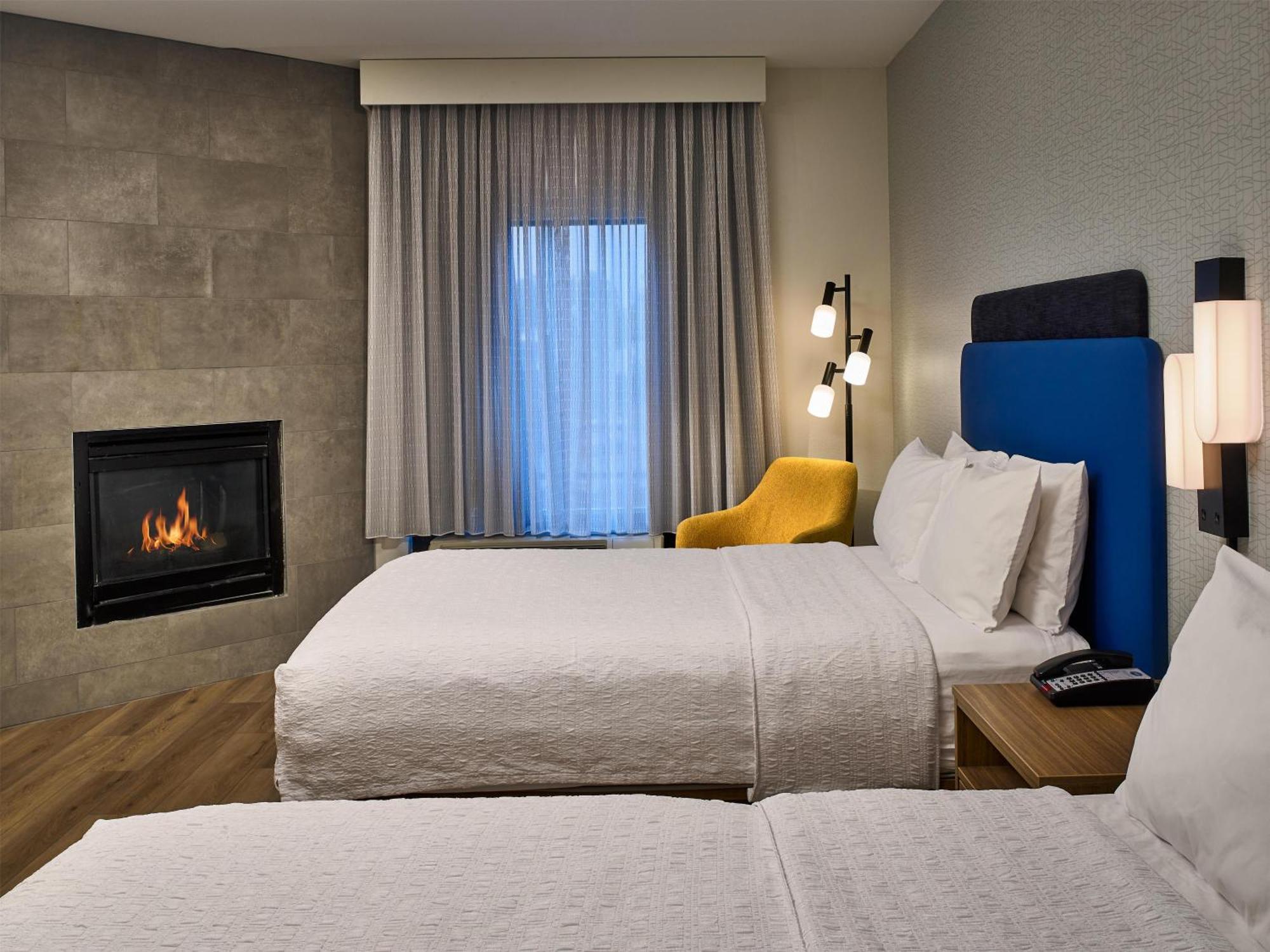 Room with Two Queen Beds and Fireplace - Non-Smoking