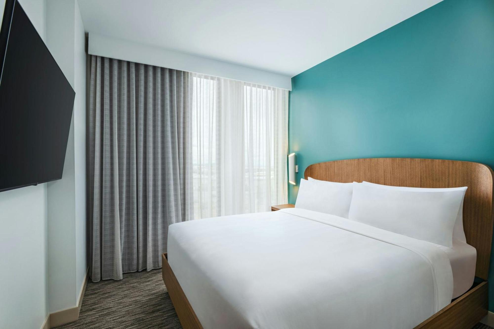 One-Bedroom King Suite Sofa Bed City View