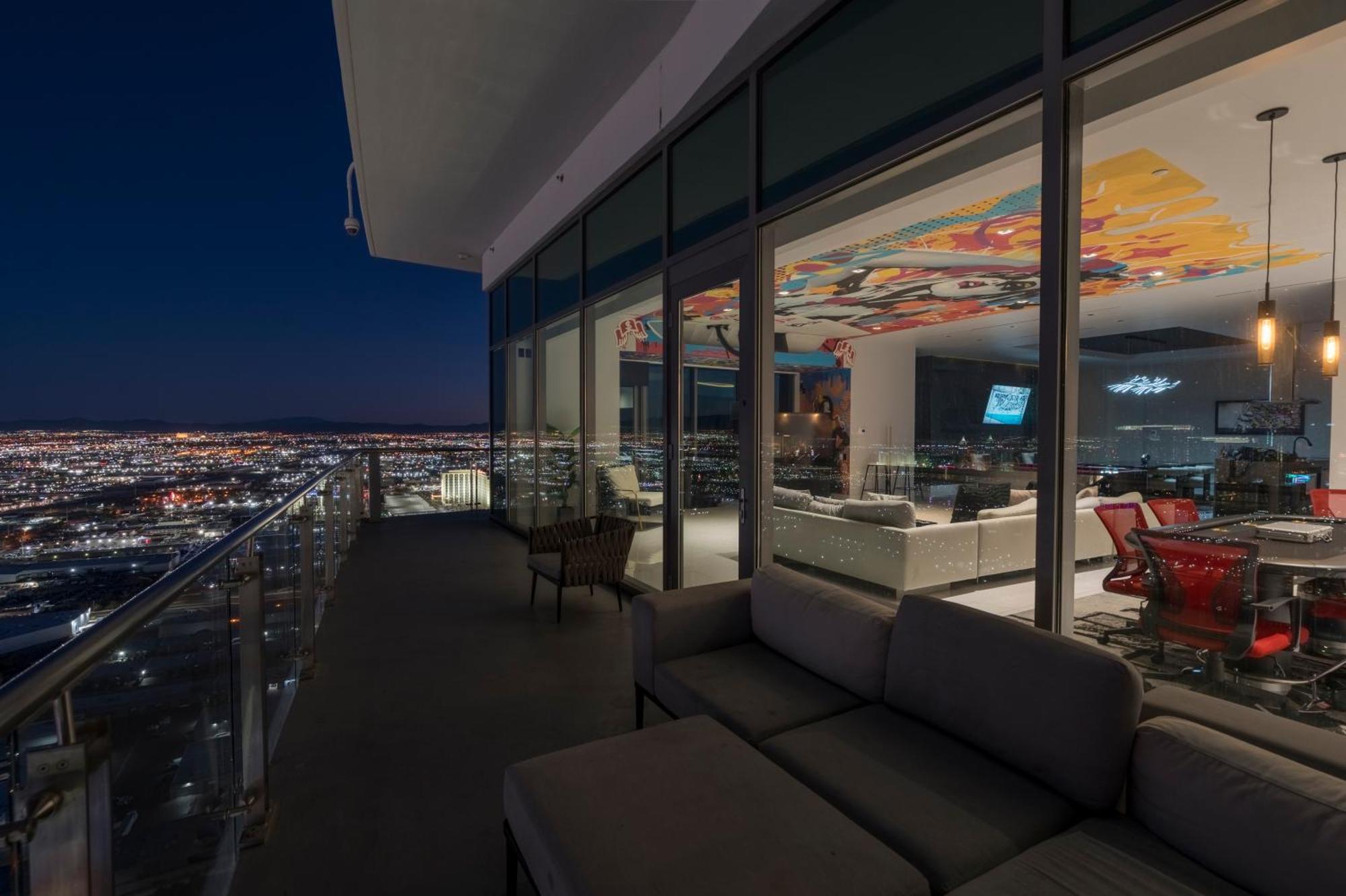 Designer Penthouse | Full Strip View & Private Balcony