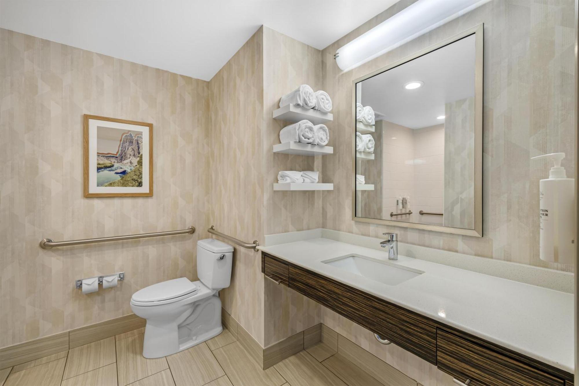 King Room with Roll-In Shower - Mobility Access/Non-Smoking