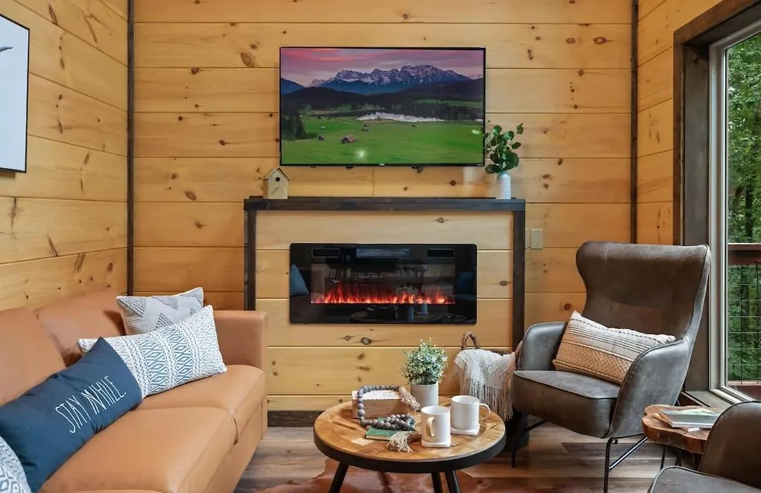 New Cozy Mountain Chalet Hot Tub Near Downtown-1