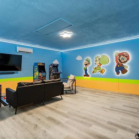 5Br Themed Pool Home Near Disney World-2