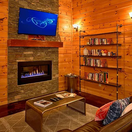 Indoor Pool Sauna Game Room Fire Pit-2