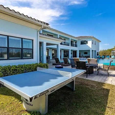 Beautiful 5 Star Mansion With Private Pool On The Prestigious Reunion Resort Orlando Mansion 6280-2