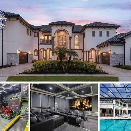Dreamy 12 Bedroom Villa In Orlando6512-3