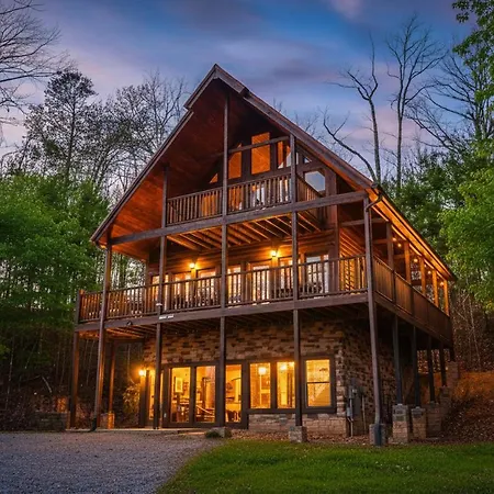 Best Value: Hot Tub Cabin Nights Under Stars-3