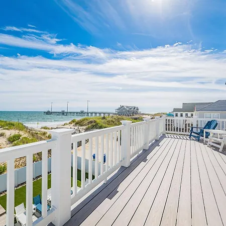 Pier View Oasis - Nags Head Mp 16, Oceanfront, Elevator, Theater, Pool, Hot Tub, Pets Ok-2