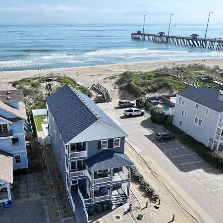 Pier View Oasis - Nags Head Mp 16, Oceanfront, Elevator, Theater, Pool, Hot Tub, Pets Ok-3