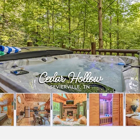 Cedar Hollow- Romantic Escape For 2, Views, Hot Tub, Sauna & Dogs-3