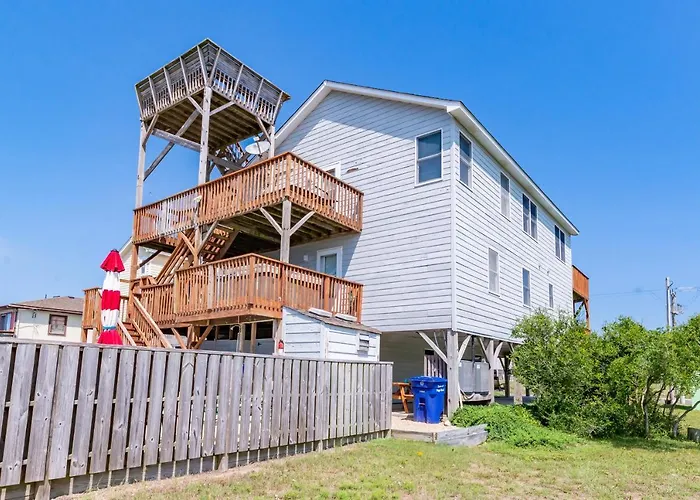 Dream Of Jeanne - Nags Head Mp 12, Ocean View, 60 Yds To Beach, Pool Table, Pool, Hot Tub