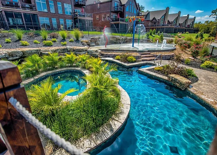 Watermill Cove Resort Lakefront Lodge By Silver Dollar City Pool Lazy River Branson