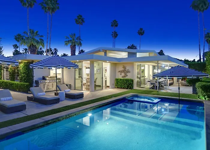 Canyon Palms Estate- Ultra-Luxe, Pool, Spa, Firepit, Outdoor Kitchen & More Palm Springs