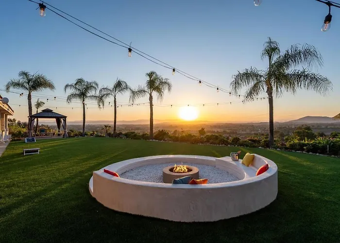 The Grape Escape Panoramic Views In Wine Country Villa Temecula