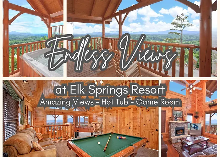 Amazing Views Hot Tub Game Room Sevierville