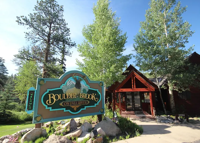Boulder Brook On Fall River Estes Park