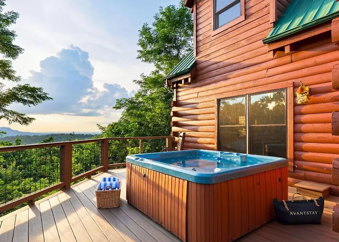 Big Bear Cove By Avantstay Hot Tub Game Room Fireplace Smoky Mtn Views Sevierville