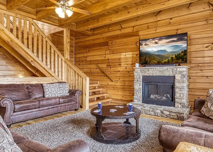 Lookout Lodge By Avantstay Sleeps 18 Hot Tub Game Room Movie Theater View Sevierville