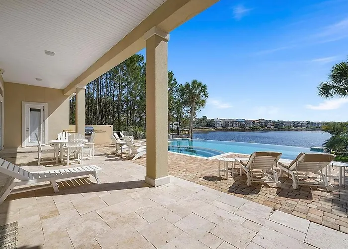 Aqua Tranquility - Waterfront With Pool In Destiny East Villa