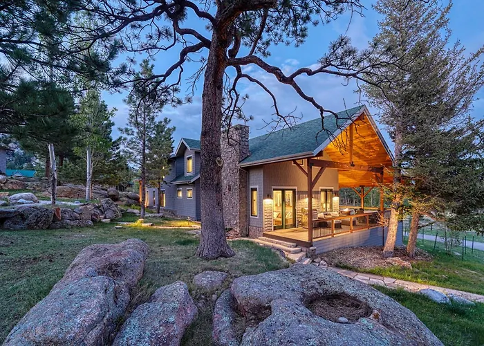 Aspen Falls - 30-Acre Luxury Estate Rental 20-Ncd0226 Estes Park