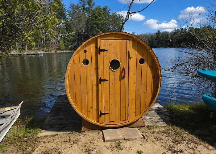 Scenic Spider Lake Beach Resort Pontoon Rentals Traverse City
